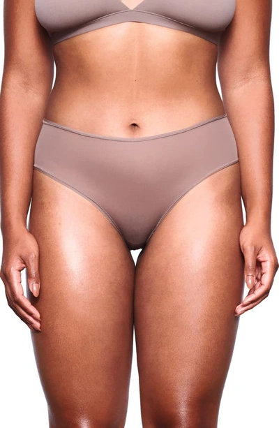 Shop Skims Fits Everybody Hipster Briefs In Umber