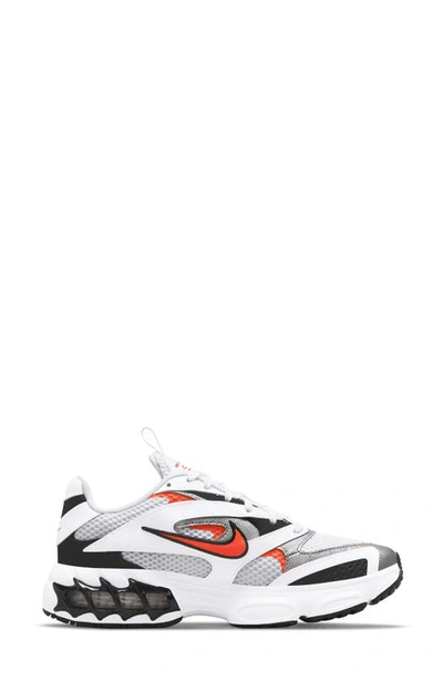Shop Nike Air Zoom Fire Running Shoe In White/ Orange/ Reflect Silver