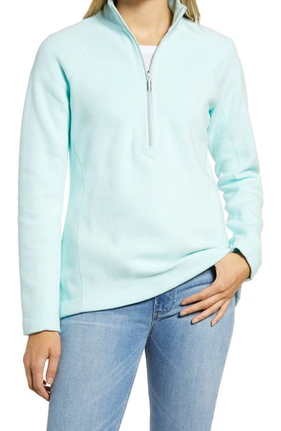 Shop Tommy Bahama New Aruba Half Zip Pullover In Blue Orchid