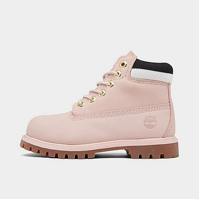 Shop Timberland Girls' Toddler 6 Inch Premium Waterproof Boots In Light Pink