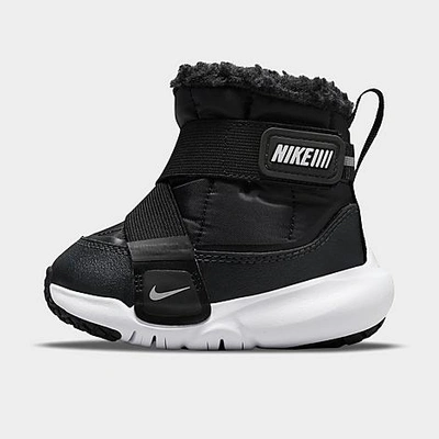Shop Nike Kids' Toddler Flex Advance Winter Boots In Black/dark Smoke Grey/university Red/white