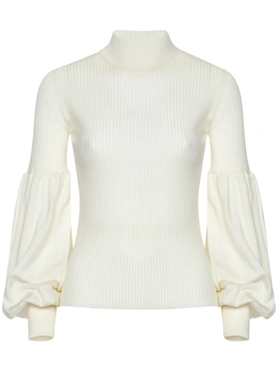 Shop Mauro Grifoni Grifoni Sweater In White