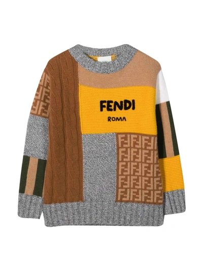 Shop Fendi Unisex Multicolored Sweater