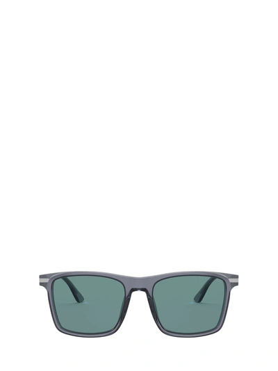 Shop Prada Pr 19xs Grey Sunglasses