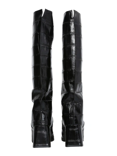Shop Miista Finola Oversize Boots In Black