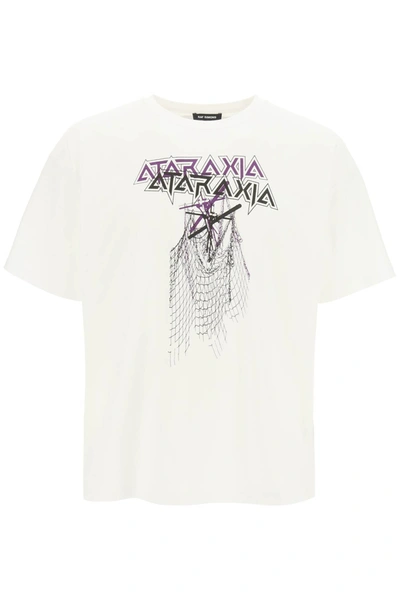 Shop Raf Simons Ataraxia Print T-shirt In Mixed Colours