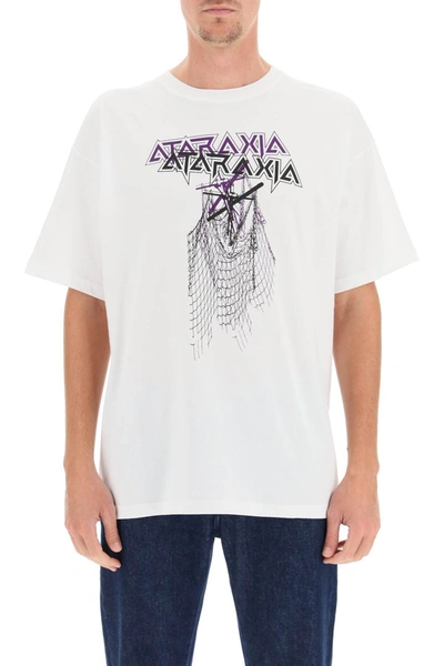 Shop Raf Simons Ataraxia Print T-shirt In Mixed Colours