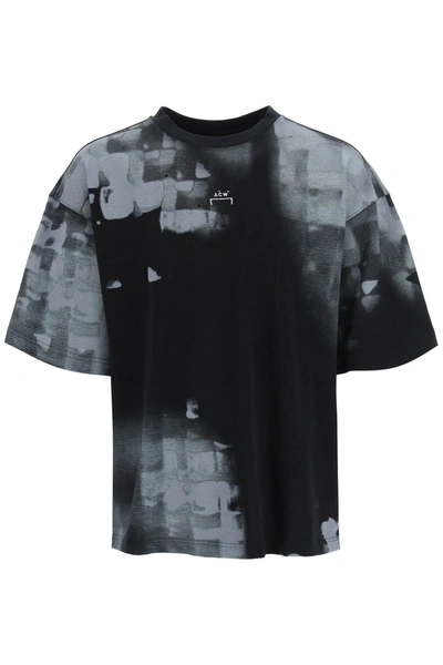 Shop A-cold-wall* Oversized T-shirt In Black,grey