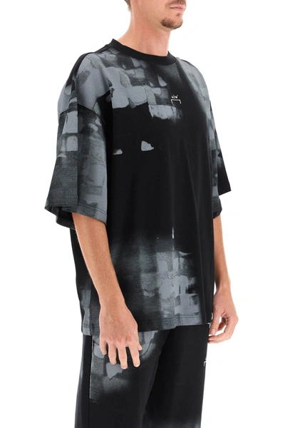 Shop A-cold-wall* Oversized T-shirt In Black,grey