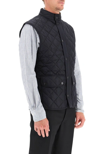 Shop Barbour Lowerdale Vest In Blue