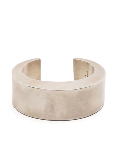 Shop Parts Of Four Crescent Chunky Bracelet In Silver