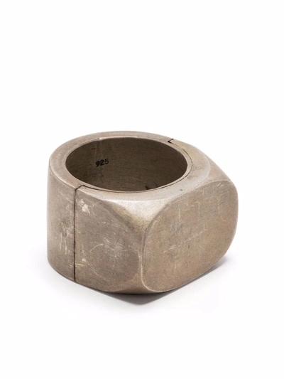Shop Parts Of Four Sistema Chunky Ring In Silver