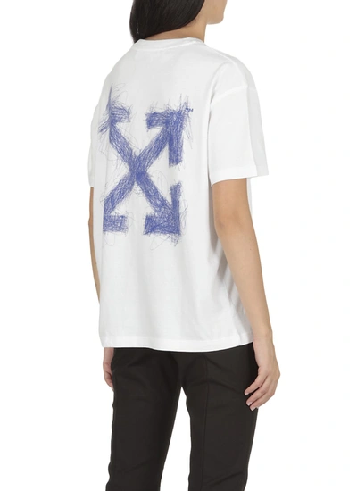 Shop Off-white T-shirts And Polos In White Viol