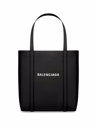 Shop Balenciaga Everyday Xxs Tote Bag In Black