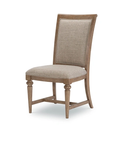 Shop Furniture Camden Heights Upholstered Back Side Chair, Created For Macy's