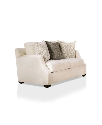Shop Furniture Of America Quavo Upholstered Loveseat