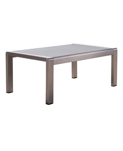 Shop Noble House Cape Coral Outdoor Coffee Table With Glass Top