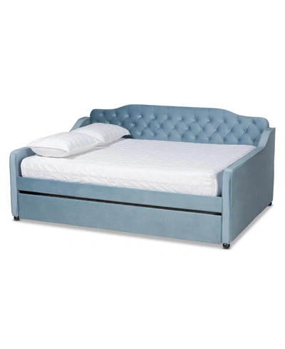 Shop Baxton Studio Freda Transitional And Contemporary Full Size Daybed With Trundle