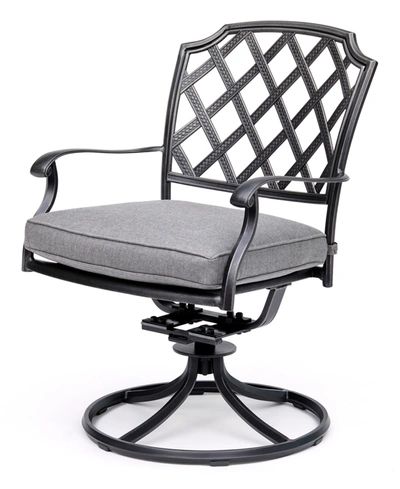 Shop Furniture Vintage Ii Swivel Chair With Sunbrella Cushion, Created For Macy's