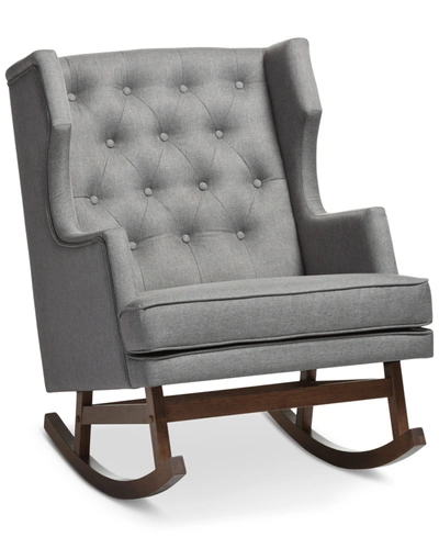 Shop Furniture Bethany Gray Rocking Chair