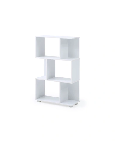 Shop Ac Pacific Modern Staggered 3-shelf Manor Bookcase