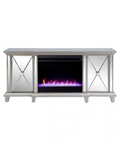 Shop Southern Enterprises Lita Mirrored Color Changing Electric Fireplace