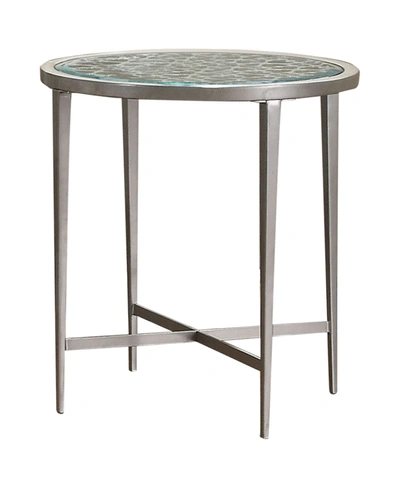 Shop Furniture Of America Porcelain Steel Frame End Table