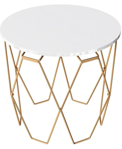 Shop Furniture Of America Biancah Round End Table
