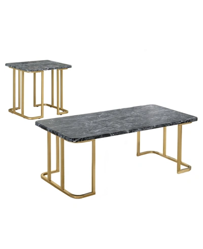 Shop Furniture Of America Soteriou 2-piece Coffee Table Set