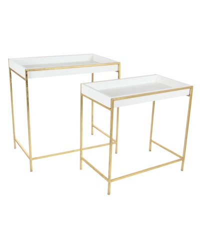 Shop Rosemary Lane Contemporary Console Table, Set Of 2