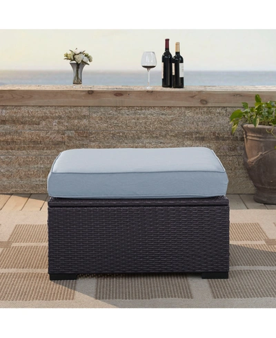 Shop Crosley Biscayne Ottoman With Cushions