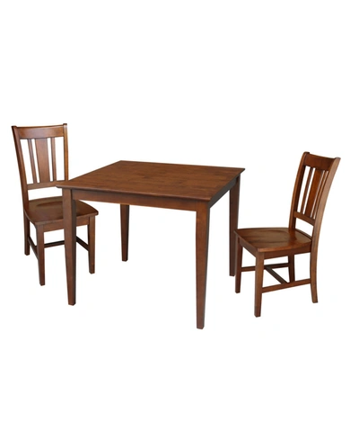 Shop International Concepts Dining Table With 2 Chairs