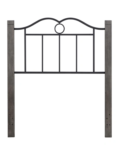 Shop Hillsdale Dumont Arched Metal And Wood Twin Headboard