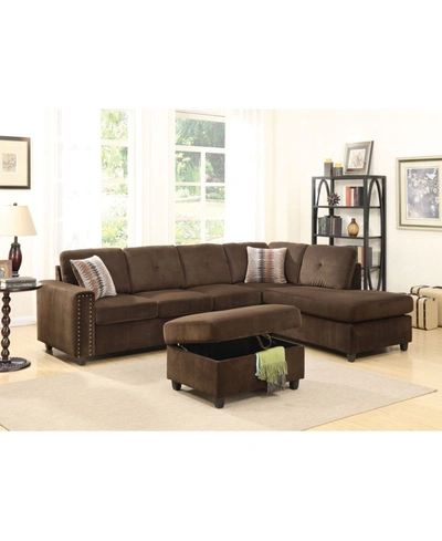 Shop Acme Furniture Belville Ottoman With Storage