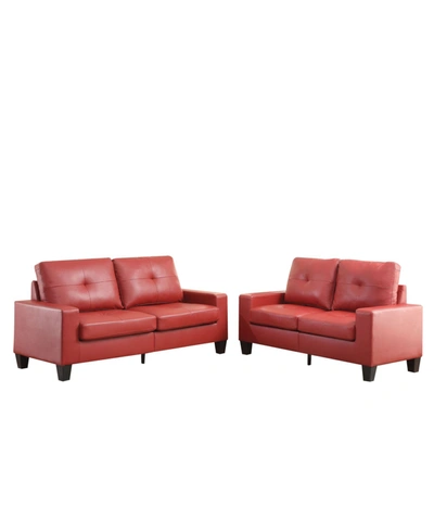 Shop Acme Furniture Platinum Ii Sofa And Loveseat