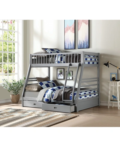 Shop Acme Furniture Jason Twin Over Full Bunk Bed With Storage