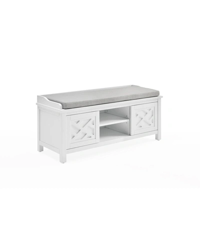 Shop Alaterre Furniture Coventry Wood Storage Bench With Cushion