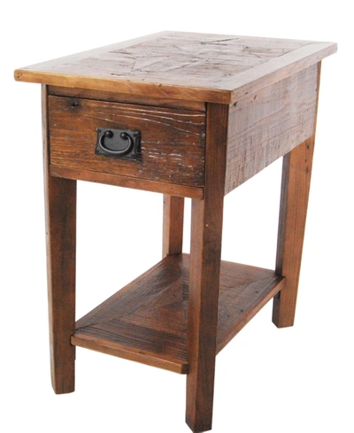 Shop Alaterre Furniture Revive - Reclaimed Chairside Table, Natural