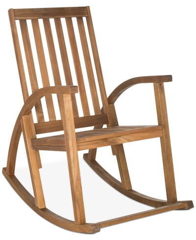Shop Safavieh Troy Outdoor Rocking Chair