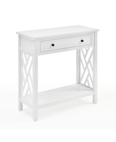 Shop Alaterre Furniture Coventry Wood Console Table With Drawer And Shelf