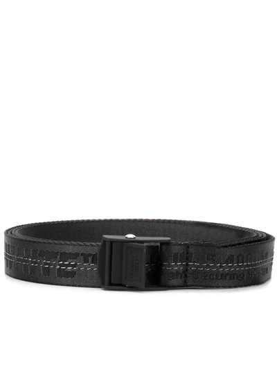 Shop Off-white Belts In Black Black