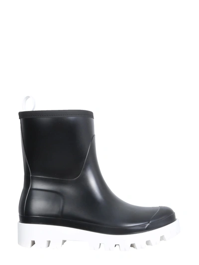 Shop Gia Borghini Giove Rain Boots In Nero