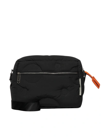 Shop Off-white Shoulder Bag In Black Black