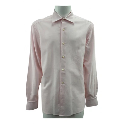 Pre-owned Ermenegildo Zegna Shirt In Pink