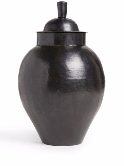 Shop Mad Et Len Gustave Boulet Vase In Black