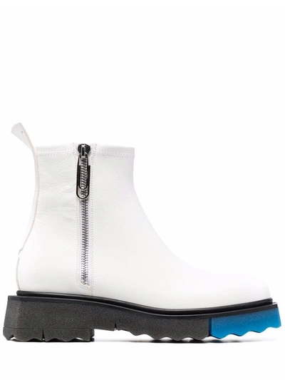 Shop Off-white White Ankle Boots