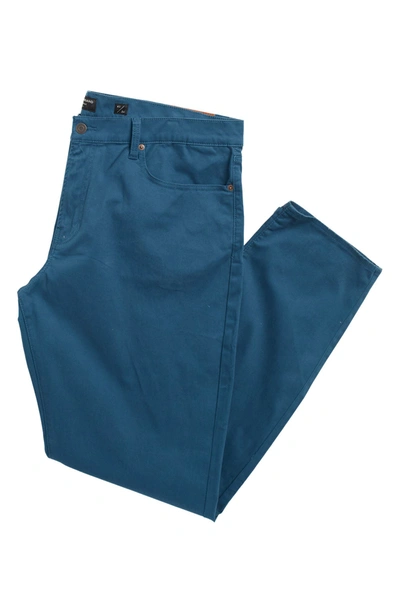 Shop Lucky Brand 121 Heritage Slim Straight Leg Jeans In Legion Blue