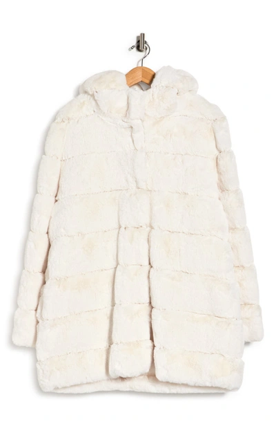 Bcbgmaxazria parka with discount faux fur hood