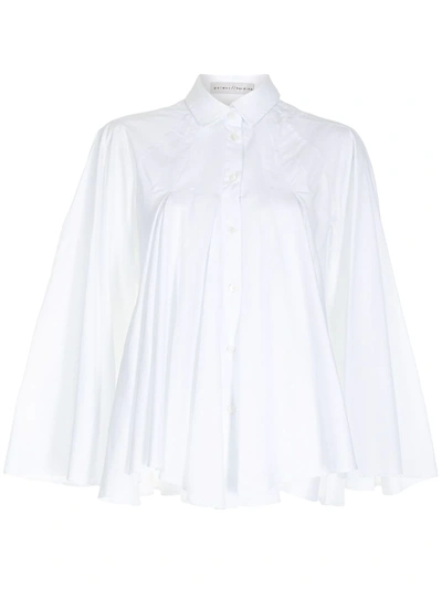 Shop Palmer Harding Generous Affection Blouse In 白色