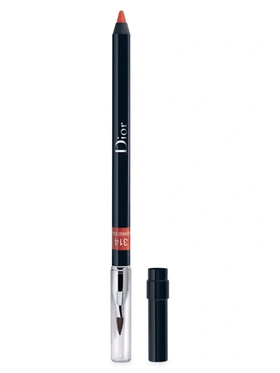 Shop Dior Women's Rouge Contour Lip Liner In Red